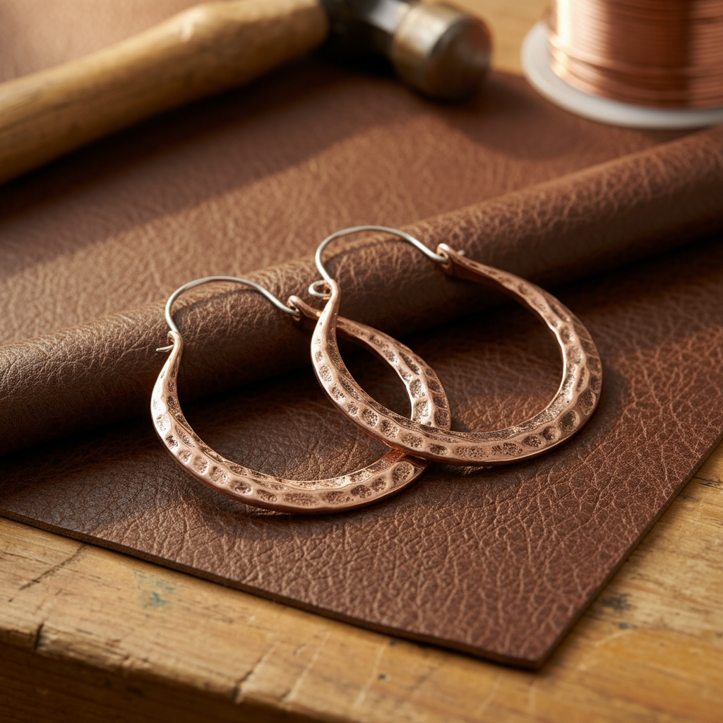 Margaret's Ember Copper Earrings