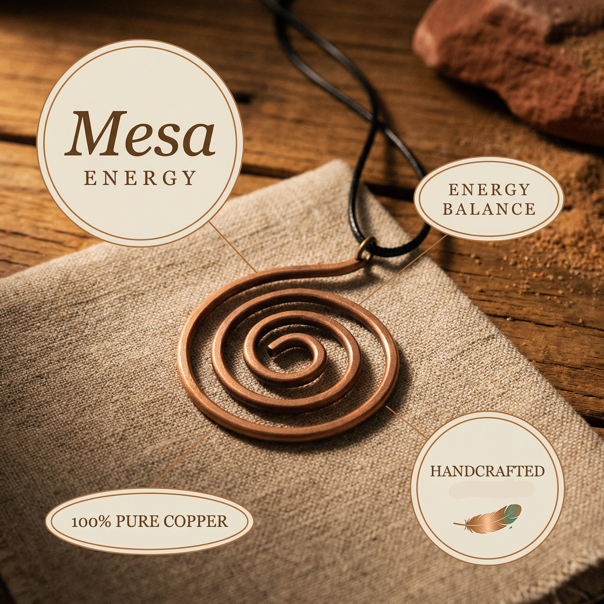 Margaret's Mesa Copper Necklace