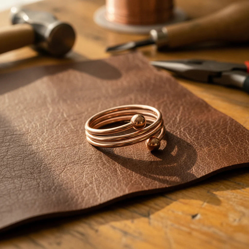 Margaret's Silt Copper Ring