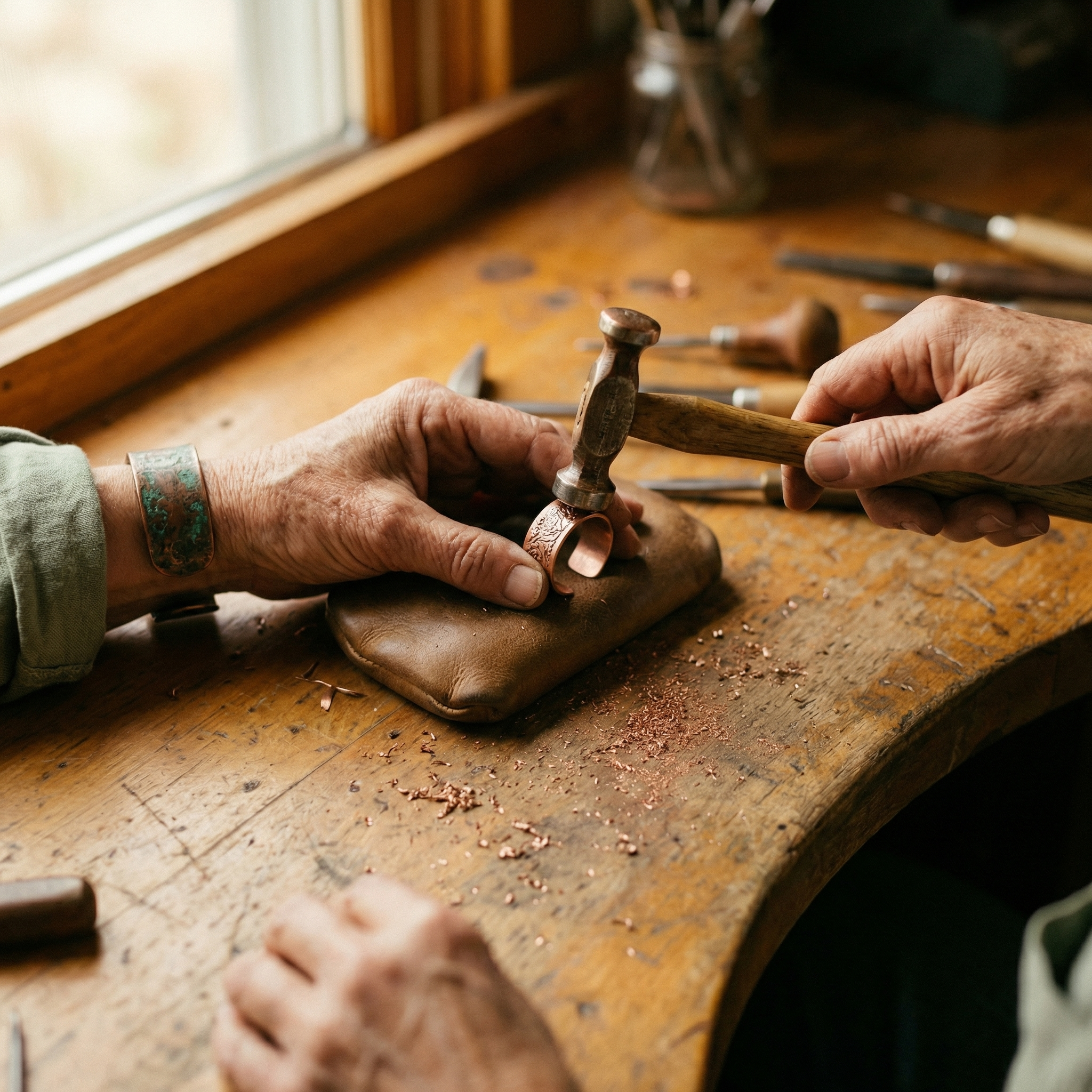 Margaret's Bole Copper Ring