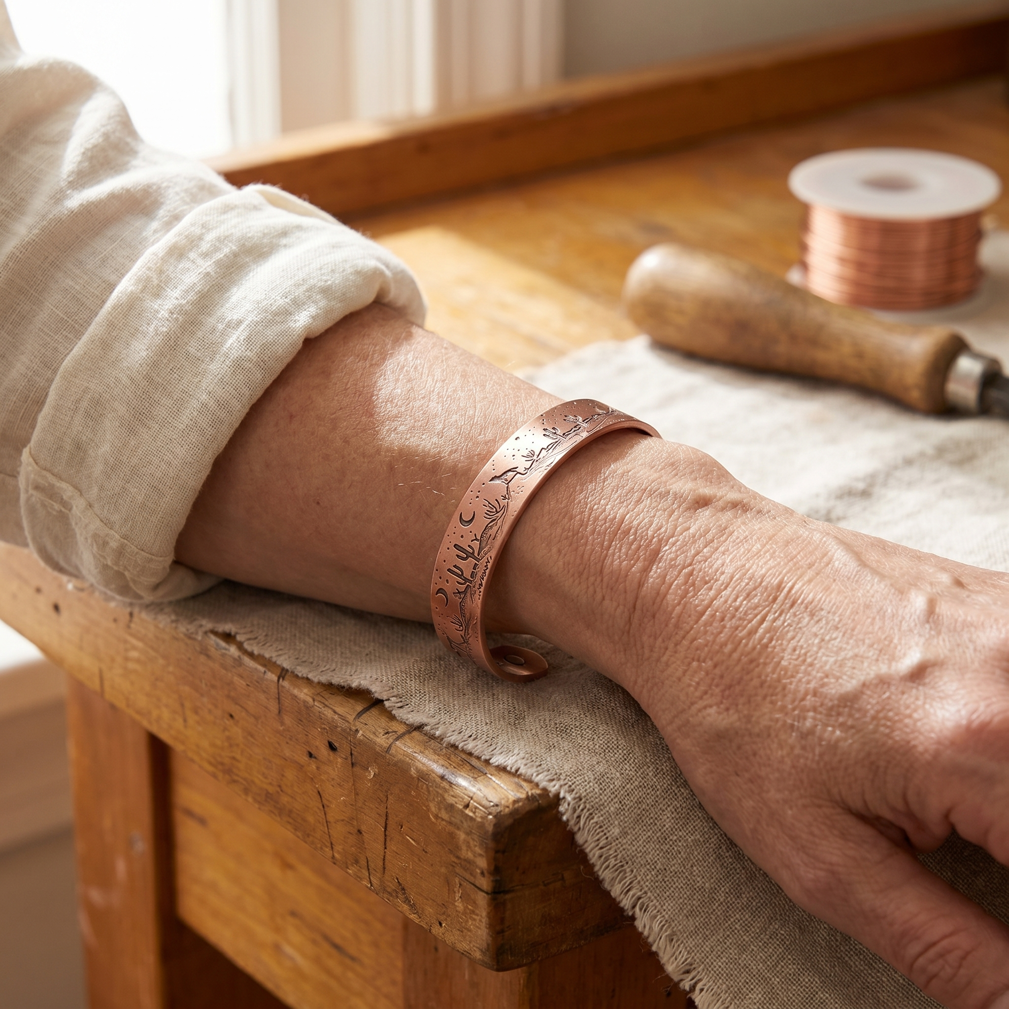 Margaret's Cove Copper Bracelet