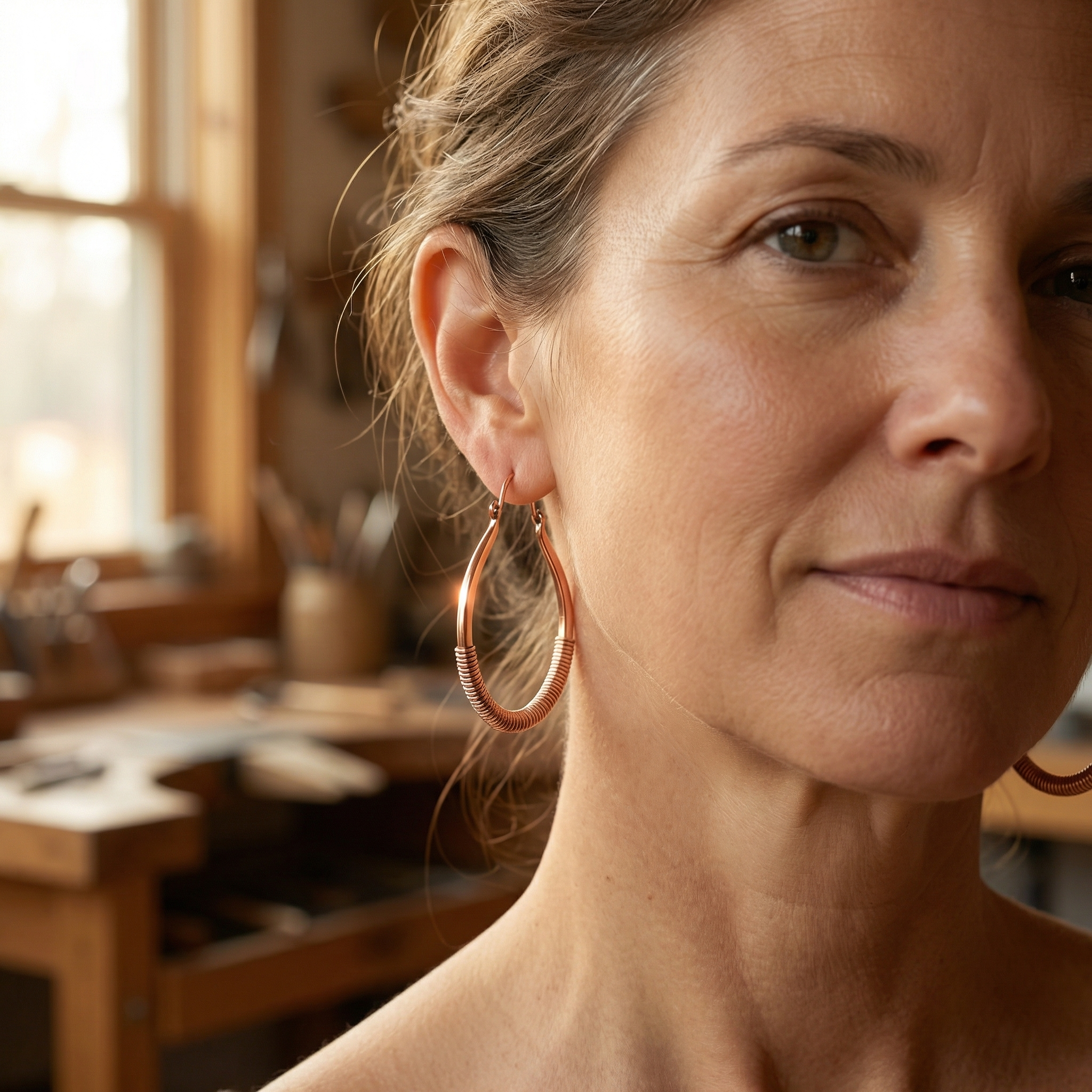 Margaret's Creek Copper Earrings
