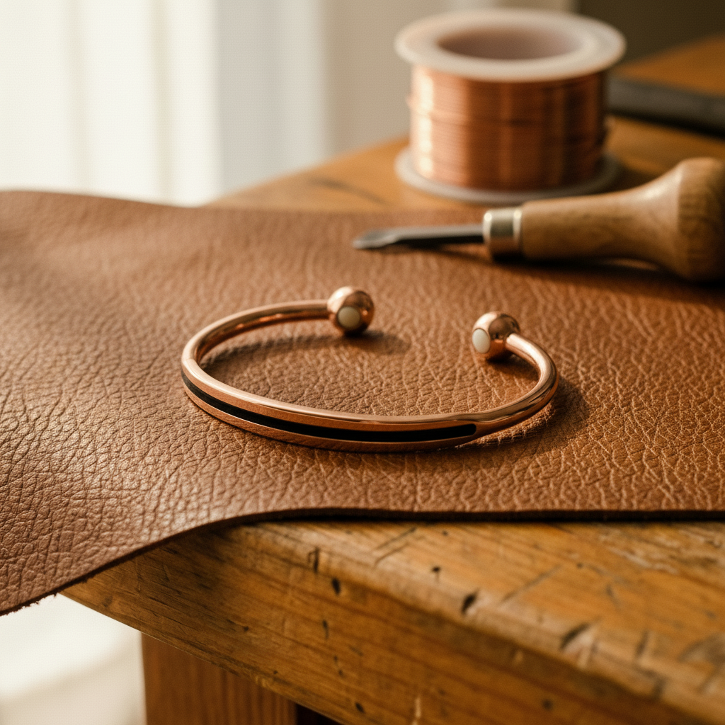 Margaret's Vein Copper Bracelet