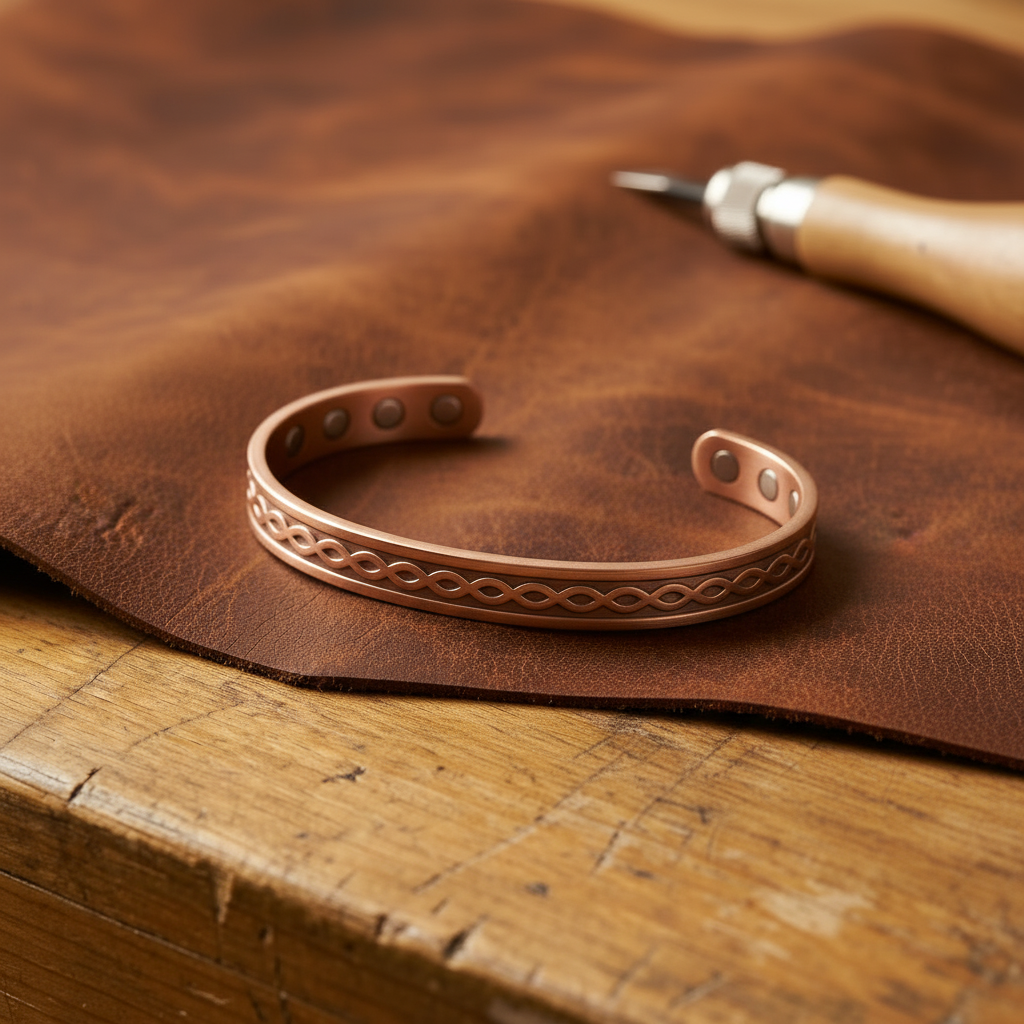 Margaret's Current Copper Bracelet