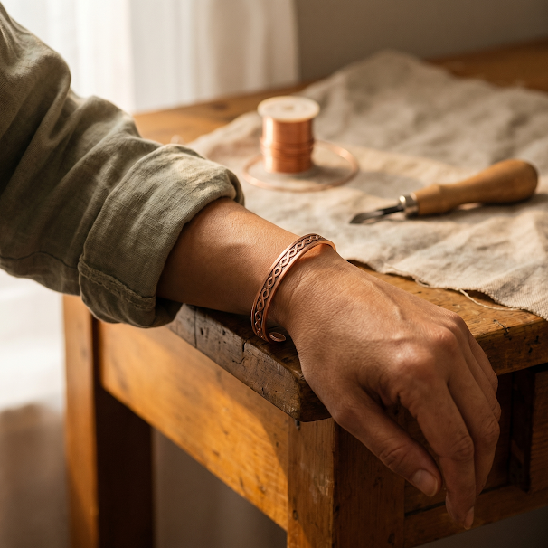 Margaret's Current Copper Bracelet
