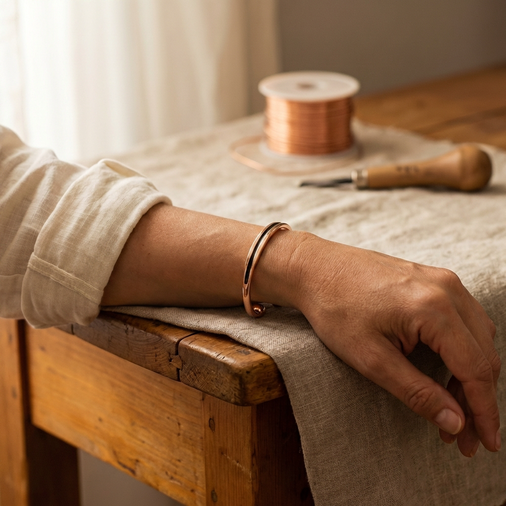 Margaret's Vein Copper Bracelet