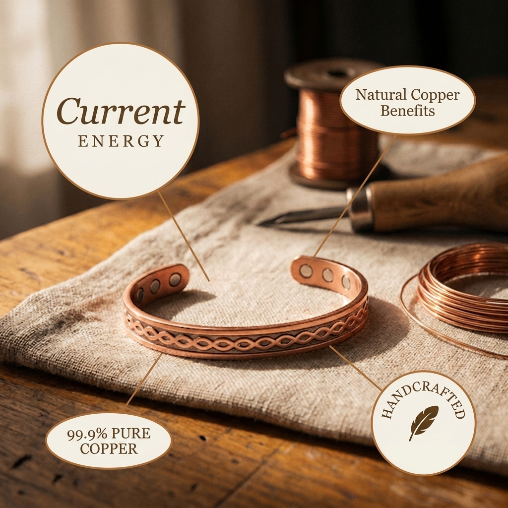Margaret's Current Copper Bracelet