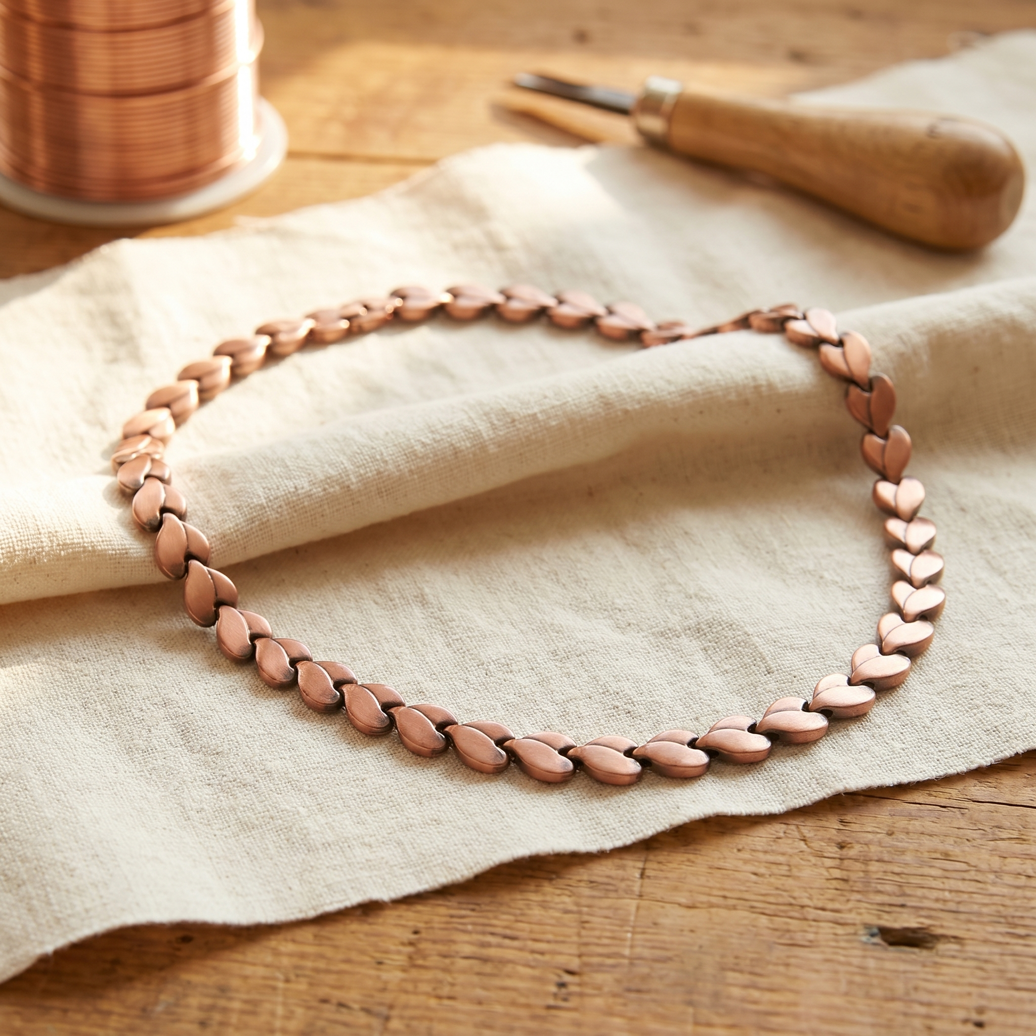 Margaret's Briar Copper Necklace