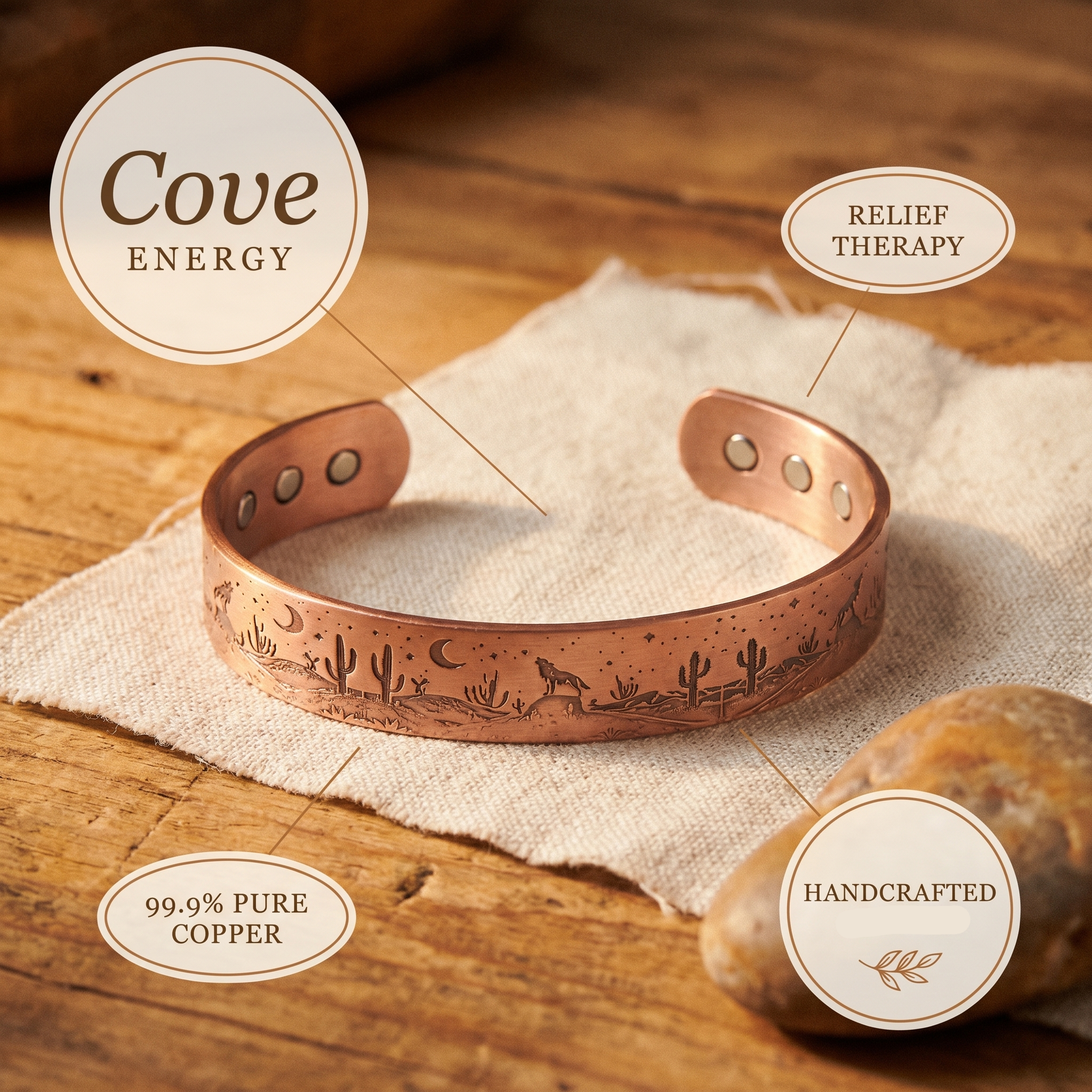 Margaret's Cove Copper Bracelet